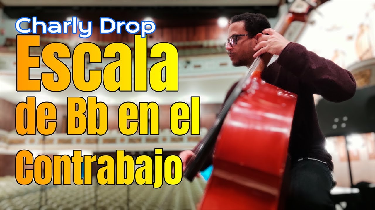 Aprende a tocar la Escala de Si bemol (Bb) en el Contrabajo.