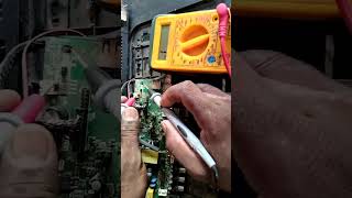 backlight LED volt divert checking board #backlightic #lightb working and backlight LED TV repairing