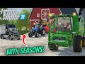 The FIRST OFFICIAL Timelapse of FS22 + GAMEPLAY | Elmcreek Farming | Farming Simulator 22