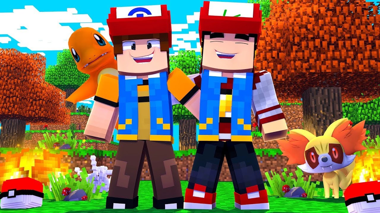 MINECRAFT: PARCERIA COM EDUKOF POKEMON #2 GUSTAVO