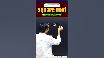 Square Roots Short Tricks By Rakesh Yadav Sir #rakeshyadavsir #squareroots #shorts