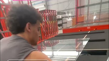 3 in 1 Monolithic Multi Function Automatic Glass Cutting Machine new set installed for client