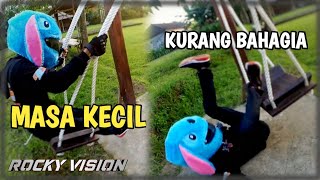 Diliatin Orang Masuk Taman Pake Helm, Main Ayunan Sampe Jatoh! | Motovlog Bali