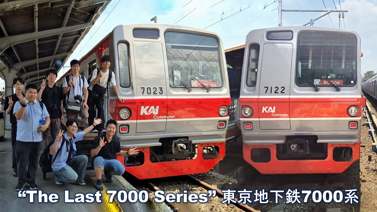 NAIK KERETA BARENG RAILFANS JEPANG !! Trip Naik KRL TM 7000 & TM 6000 Series 東京地下鉄7000系 東京メトロ6000系