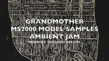 GRANDMOTHER MS2000 MODEL:SAMPLES AMBIENT JAM - RUNNING THROUGH DREAMS
