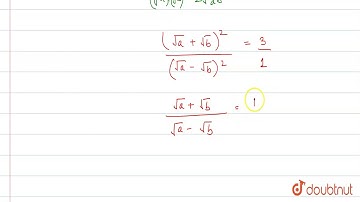 If the A.M. of two numbers is twice their G.M., show that the numbers are in the ratio `(2+sqrt(3)):