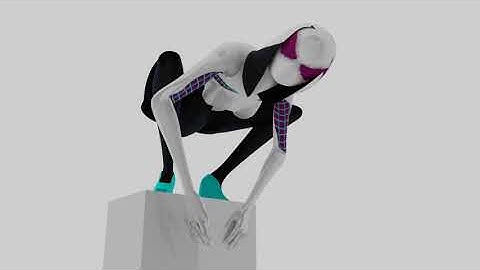 Title Sample - Spider Woman - 3D Animation - Autodesk Maya 2020