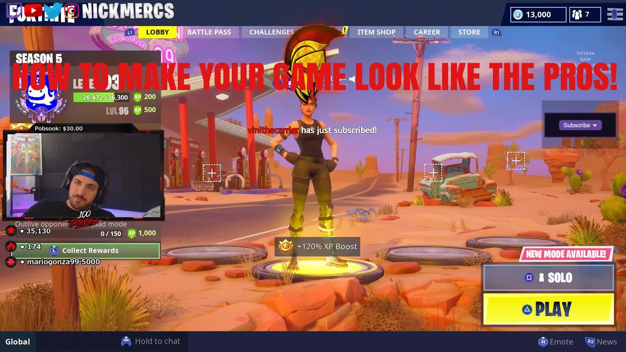 BEST FORTNITE GRAPHICS FOR FORTNITE CHAPTER 2! YouTube