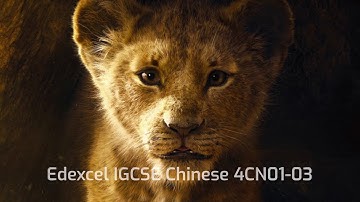 Edexcel IGCSE Chinese 4CN01-03 Vocabulary (3rd Version V2020) - The complete Reference Pro Video