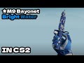 CS2 ★ M9 Bayonet | Bright Water CS2 Knife Showcase!