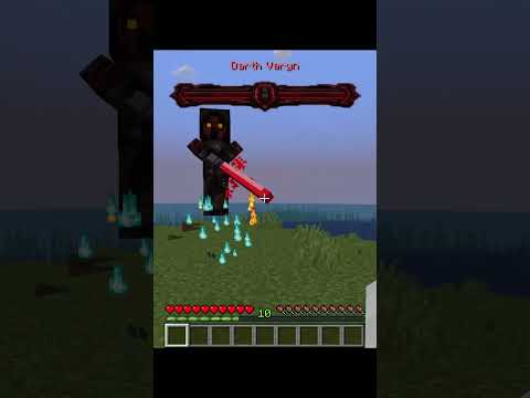 Fighting a giant frost monster #minecraft #mobs #mcshorts #gaming #mods