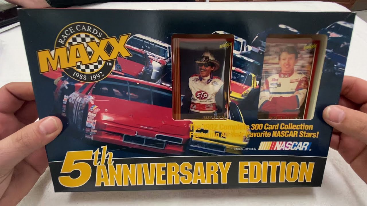 1992 MAXX Race Card Complete Factory Set box opening. Lets see
