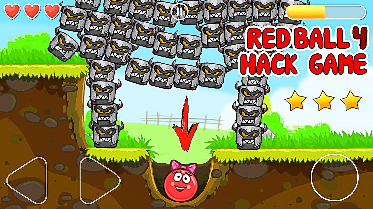 RED BALL 4 - HACK GAME ! New MOD 2020 ! All Volume and INTO THE CAVE