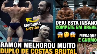 RAMON MOSTRA DORSAL INCRIVEL E SARDINHA AJUSTOU A POSE - MESAQUE E GNOMO BATEM PESO + ANDREI DEIU