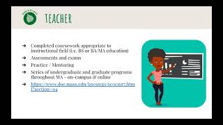 Trainings for Paraprofessionals and Mentors: Module 9-Career Paths and Certifications