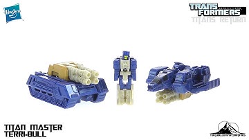 Transformers Titans Return Titan Master TERRI-BULL Video Review