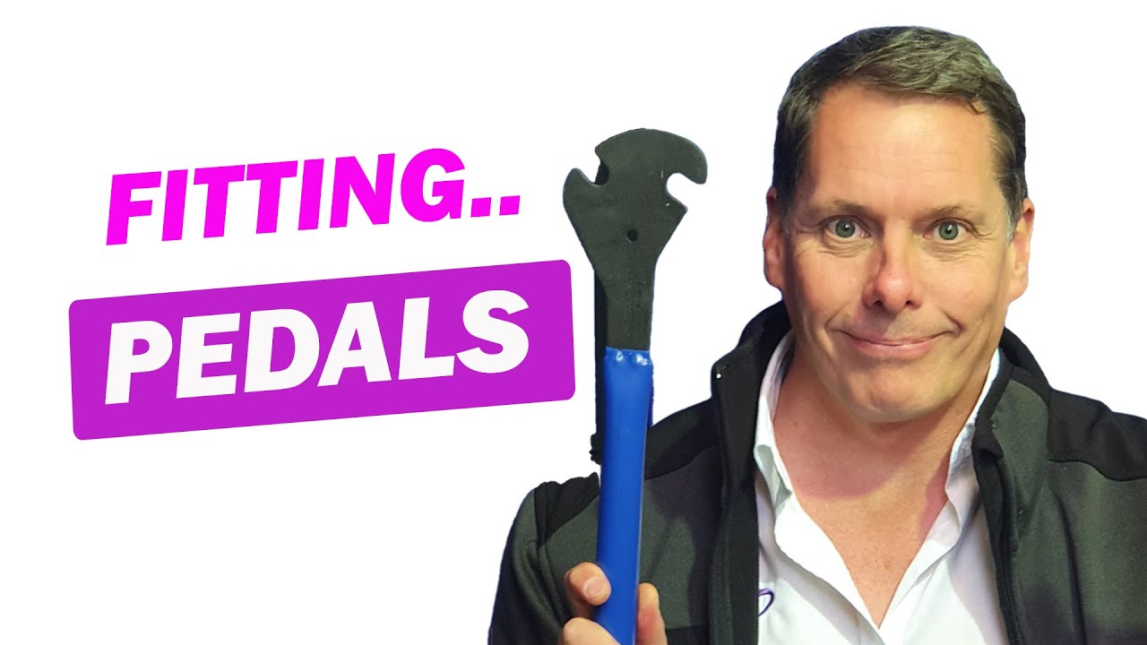 How to Fit Exercise Bike Pedals YouTube