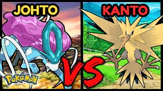 Kanto Pokemon Vs Johto Pokemon... Then we FIGHT!