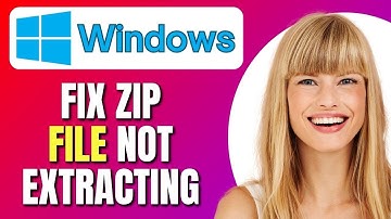 How To Fix ZIP File Not Extracting Unspecified Error 0x80004005 in Windows 11 | Easy Tutorial