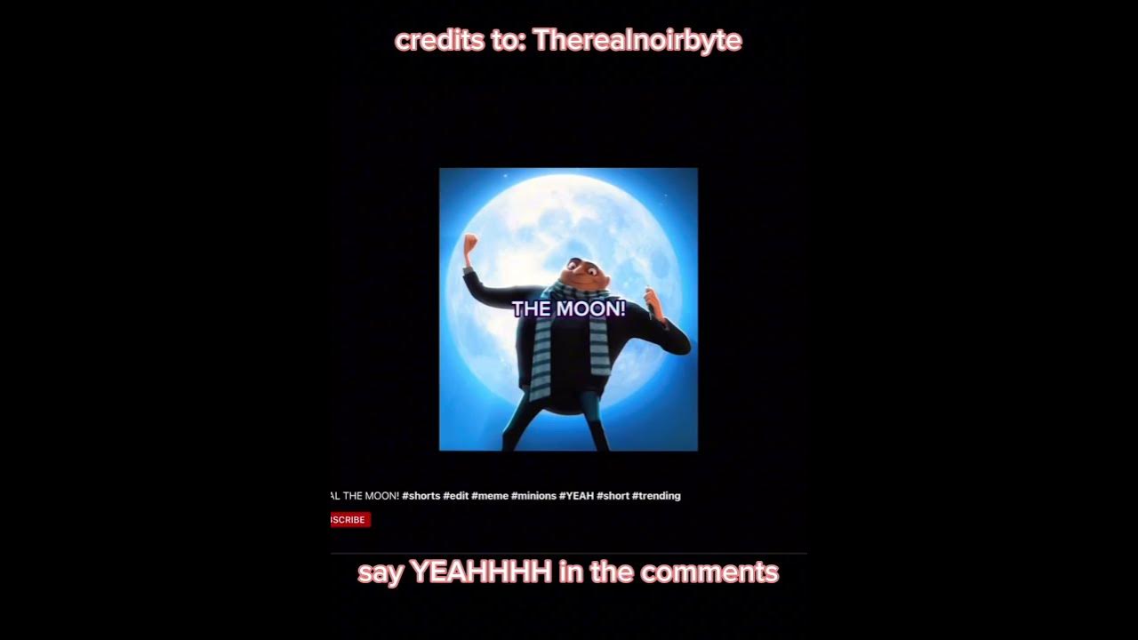 say YEAHHHHHHHH in the comments #fyp #trending #shorts #meme #minions ...