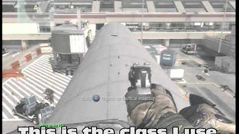 Modern Warfare 2 - How to Get on Top of the Airplane in Terminal *EASY*