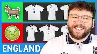 Ranking EVERY England home kit! 🏴󠁧󠁢󠁥󠁮󠁧󠁿
