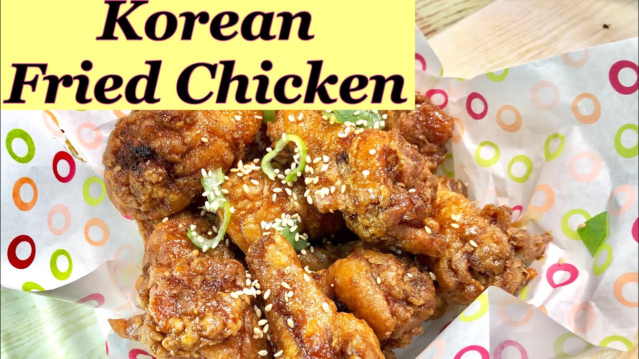 How to cook Korean Fried Chicken YouTube
