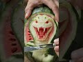King Cobra Waterrmelon CarvinglSatisfying Time-Lapse ASMR #ai #usa #viralvideo