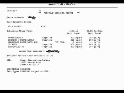 quest drug screening