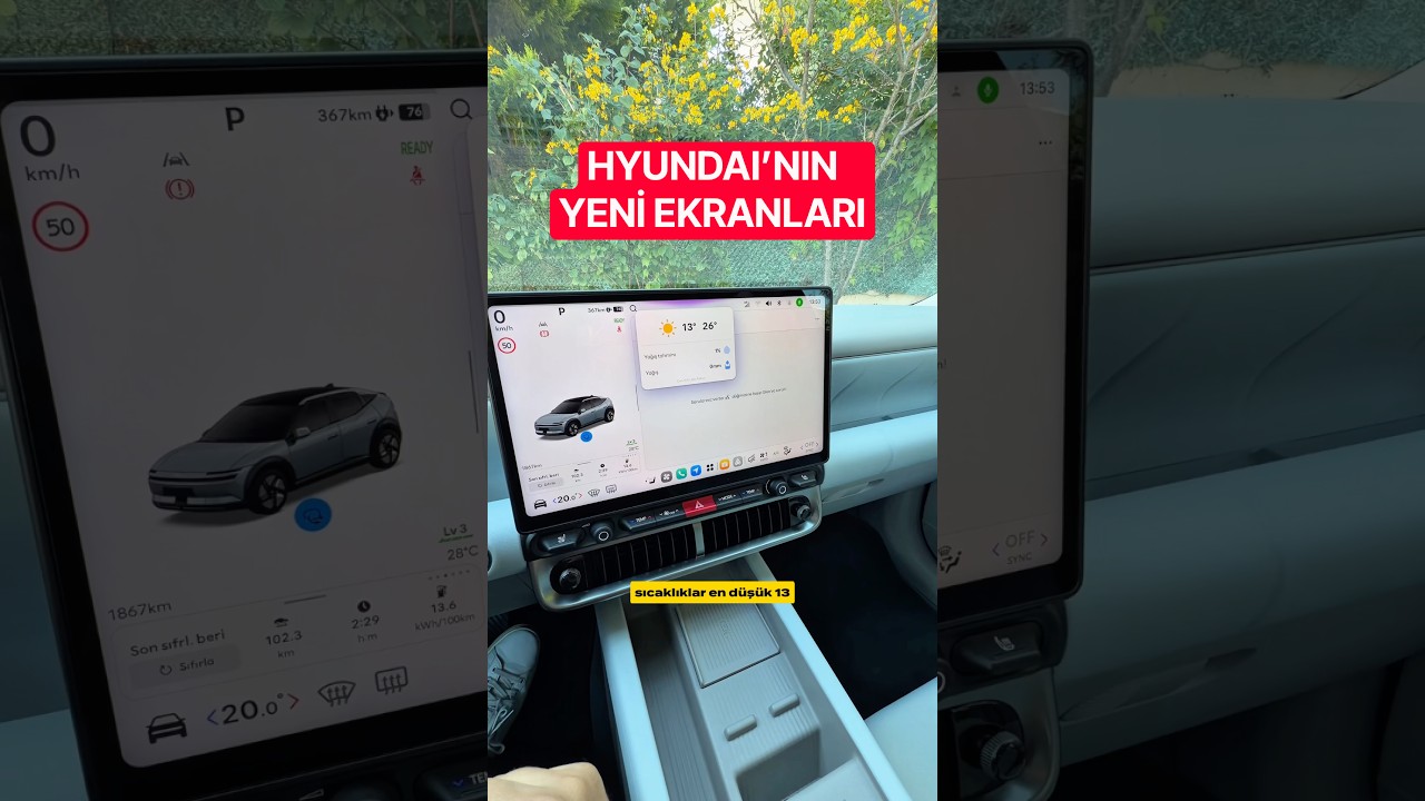 Hyundai IONIQ 3 ile Yeni Nesil Ekran Teknolojisi mi Geliyor?