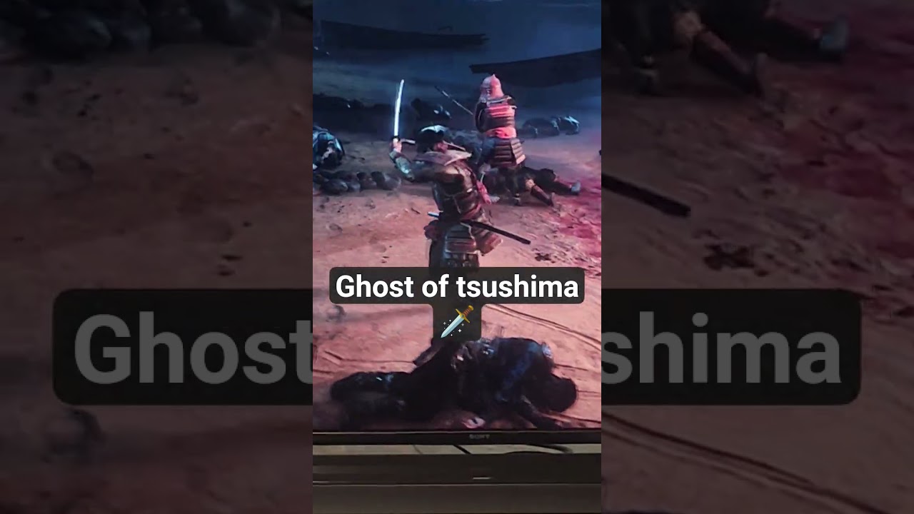 playing ghost of tsushima🗡☠️ 