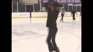 Figure Skating - Corkscrew Spin