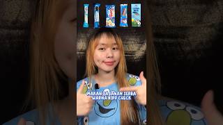 Kali ini serba warna biru, next warna apalagi?! #shorts #video #makan #cemilan #youtubeshorts