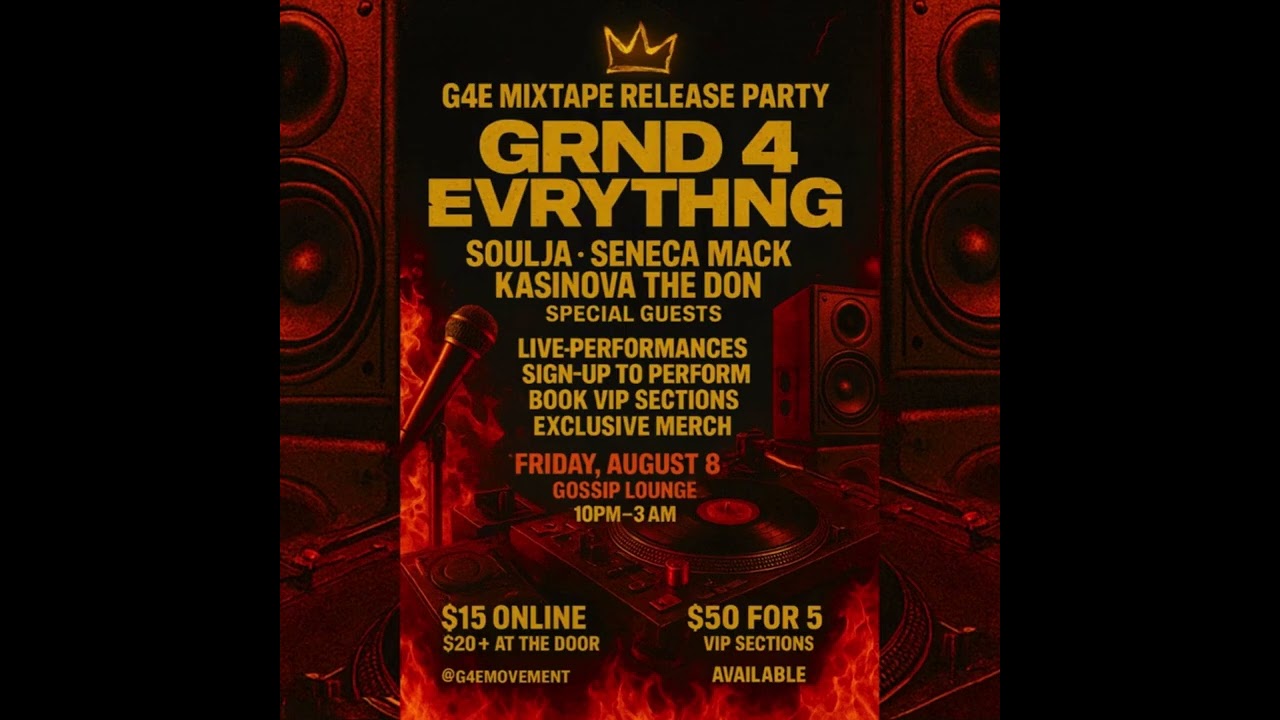 G4E MIXTAPE RELEASE PARTY