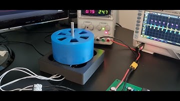 Spinning 3D printed BLDC motor - DIY ESC - Arduino