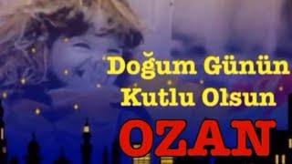 İYİ Kİ DOĞDUN OZAN 3. KOMİK DOĞUM GÜNÜ MESAJI 🎂 *ABİDİN KUKLA*