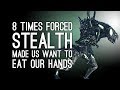8 Times Forced Stealth Sections Made Us Want to Eat Our Own Hands