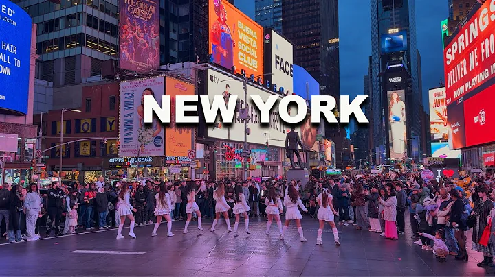 New York City Night Walk 4K Times Square Walking Tour at Night | New York City CRAZY Nightlife 2025