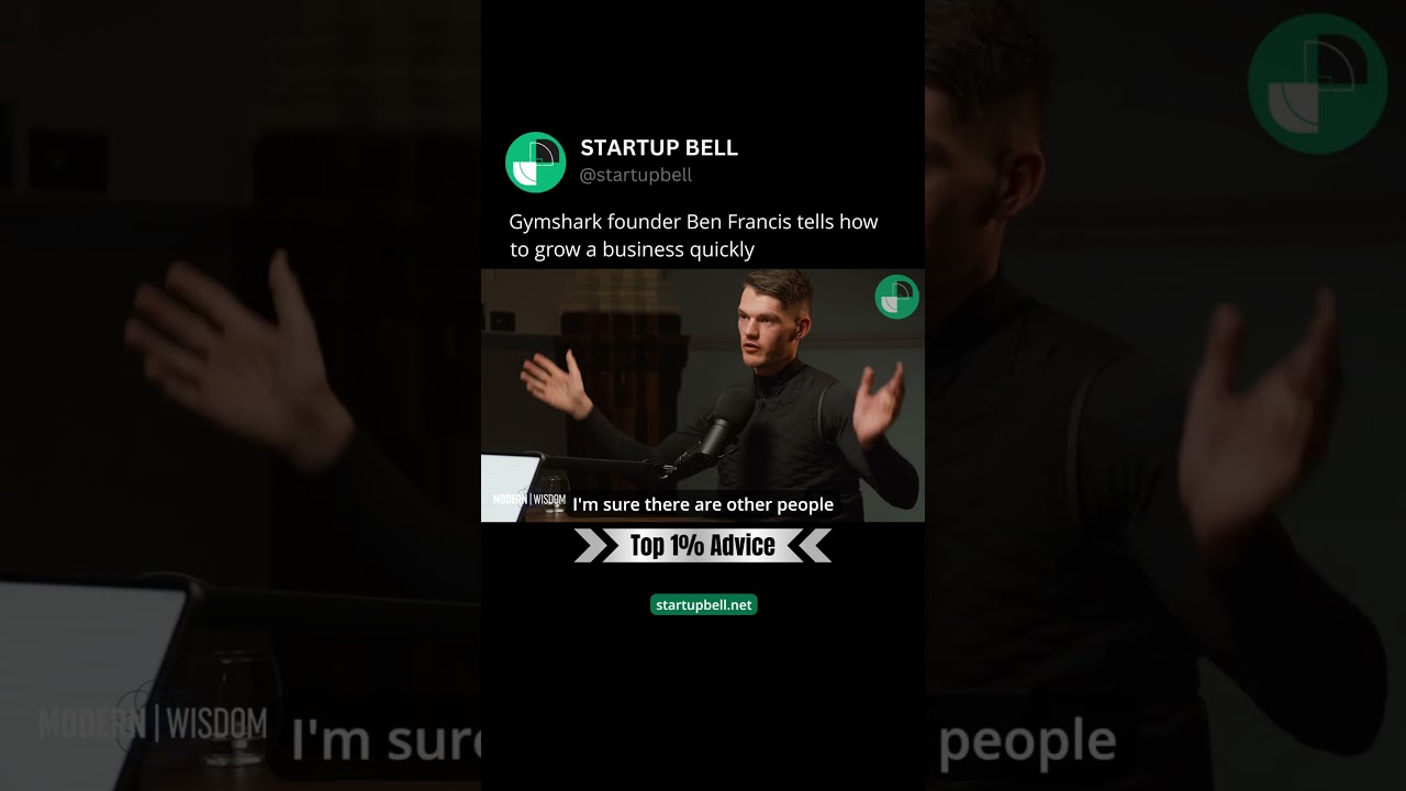 Ben Francis explains how to grow business quickly