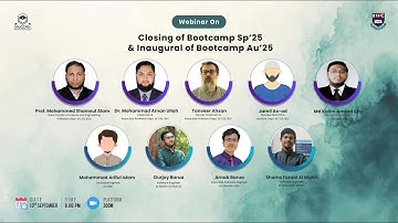 Official Webinar: Closing of Bootcamp Sp