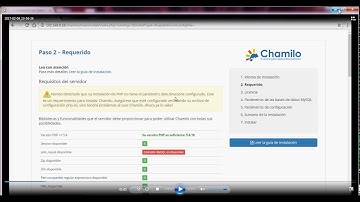 Instalación de Chamilo en Centos -  configuracion e instalacion de chamilo11 part2