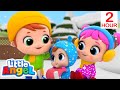 This is My Winter Song❄️⛄ | Little Angel | Kids Cartoons &amp; Nursery Rhymes | Moonbug Kids