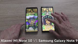 Xiaomi Mi Note 10 vs Samsung Galaxy Note 9: Comparison - speed test and camera comparison