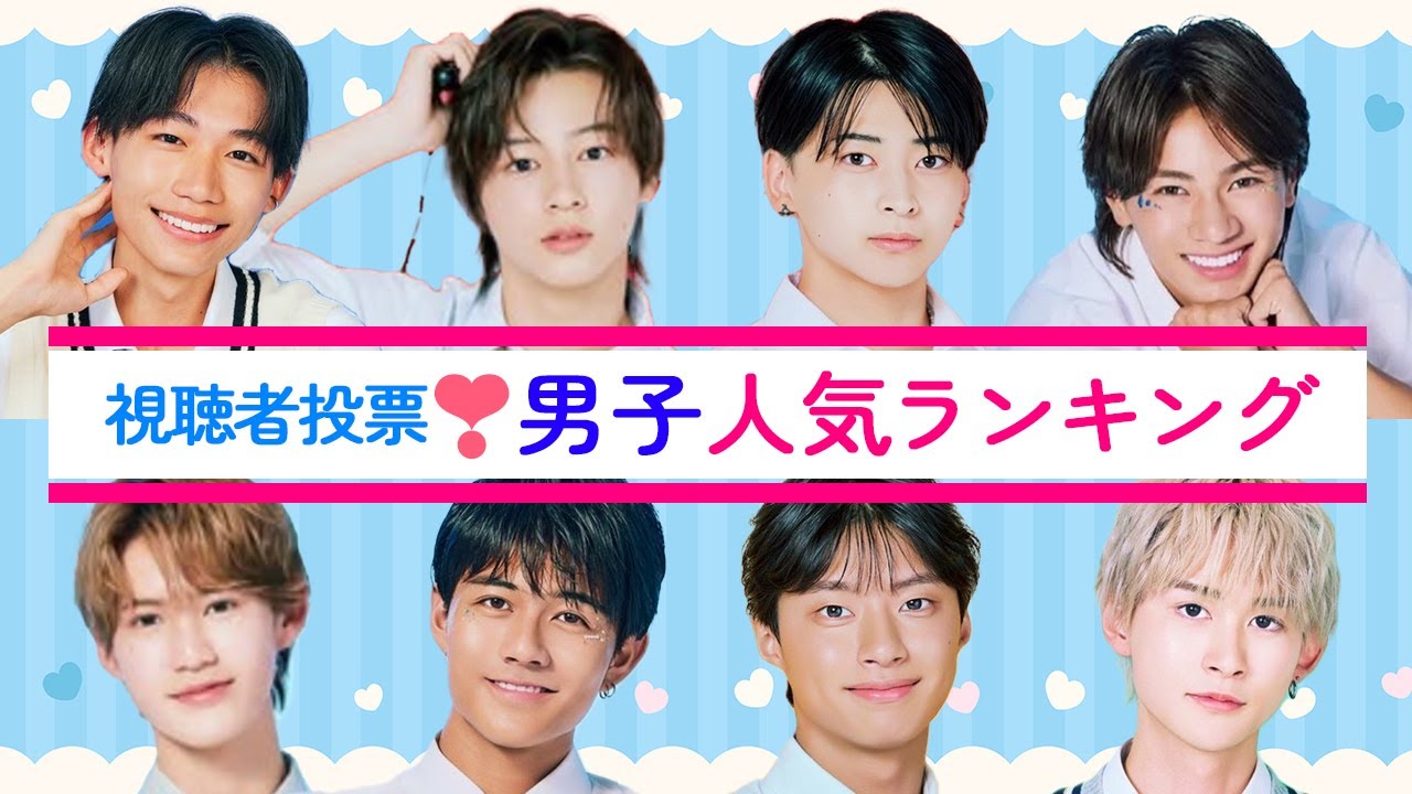 視聴者投票❣️12月💚男子人気ランキング【今日好き】