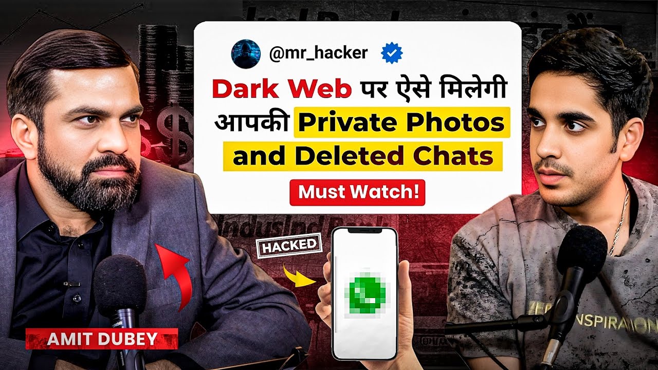 Shocking & Real Cases of Dark Web, Cyber Crime Scams & More Ft. Amit Dubey |RealHit