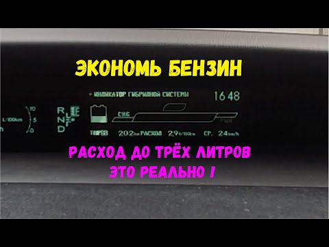 Toyota Prius расход бензина