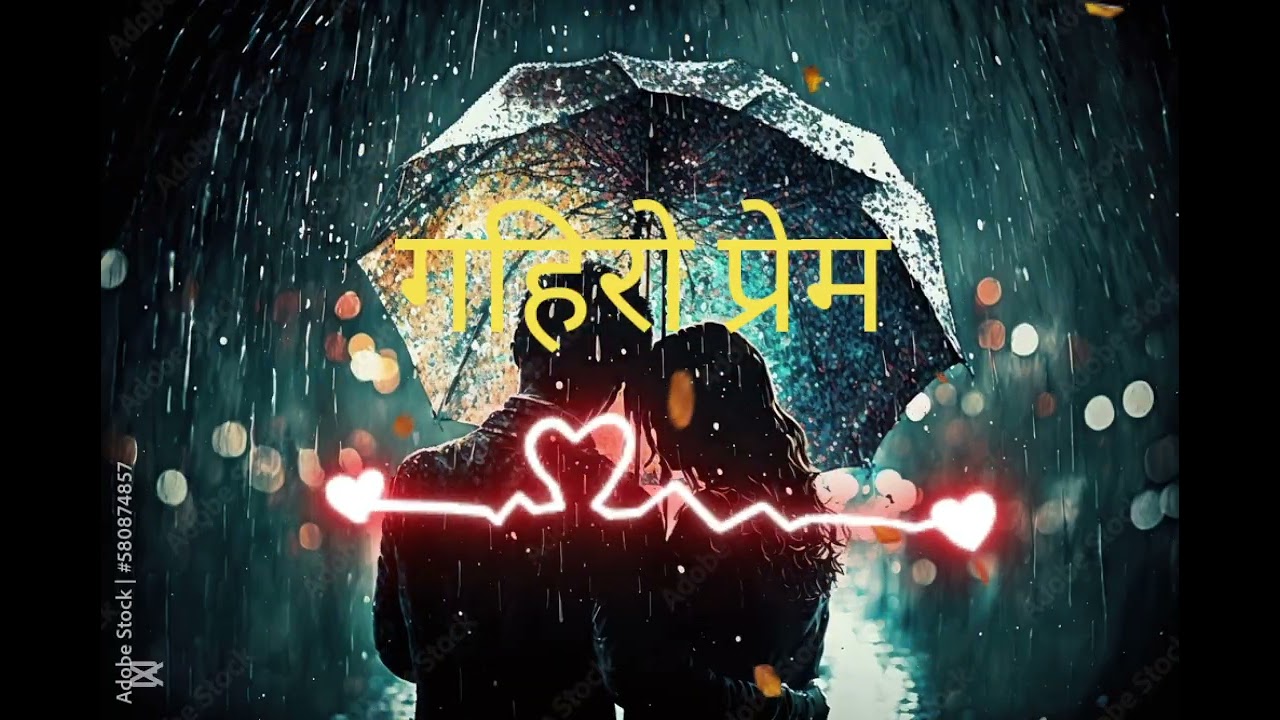 New Nepali Love Song Gahiro prem// गहिरो प्रेम //. A Beautiful love song by AI// 2082