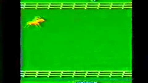 Atari VCS/2600 Stampede (Activision) frying trick