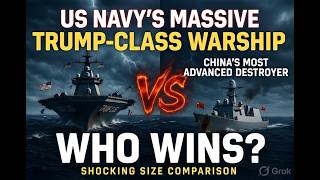 US Navy's MASSIVE Trump-Class Warship vs. China's Most Advanced Destroyer