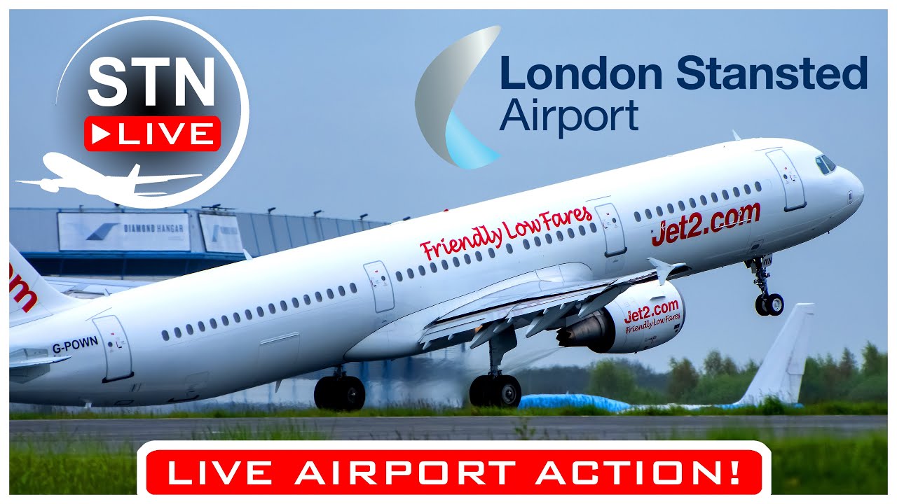 ✈️ LIVE STANSTED AIRPORT PLANE SPOTTING 